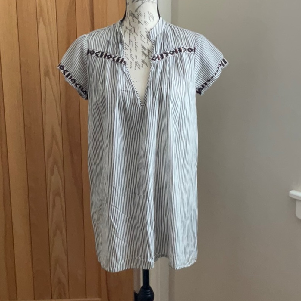J.CREW 100% Cotton Striped Tunic, Small